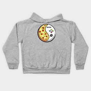 Gaming and Pizza Gifts for Gamer Boy Kids Hoodie